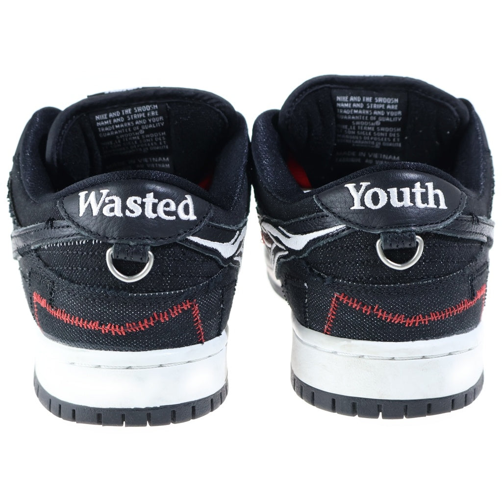NIKE SB(ナイキエスビー) ×Wasted Youth DUNK LOW SPECIAL BOX ウェイステッドユース ダンク スペシャルボックス ローカットスニーカー ブラック US10/28cm DD8386-001