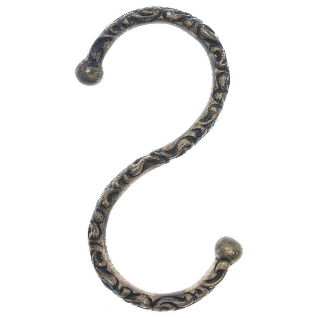 CHROME HEARTS(クロムハーツ) スクロールラベル S字フック シルバー