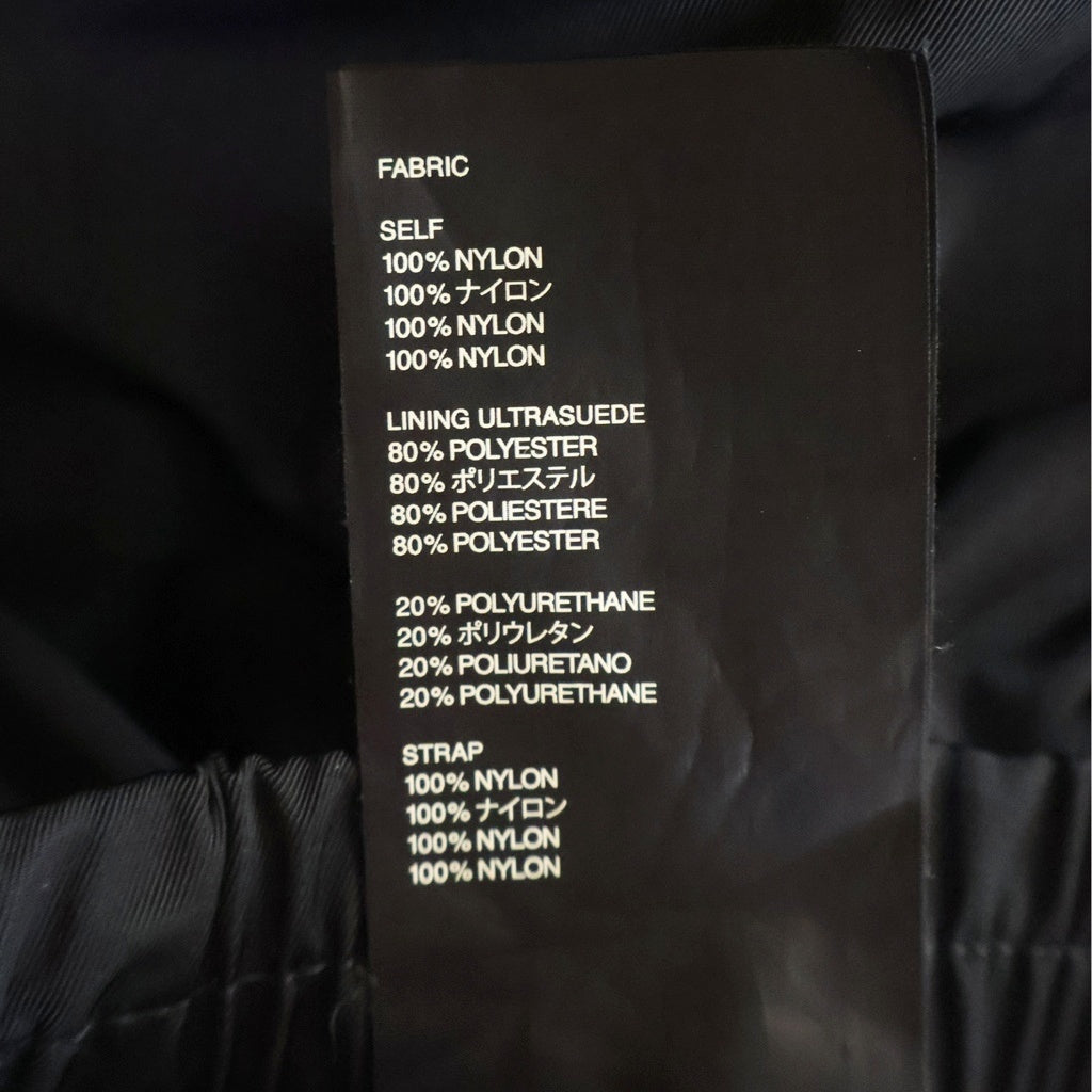 FEAR OF GOD(フィアオブゴッド) SIXTH COLLECTION BAGGY NYLON PANT 6thコレクション ドローコード イージーパンツ バギー ナイロンパンツ ブラック 6S19-4006