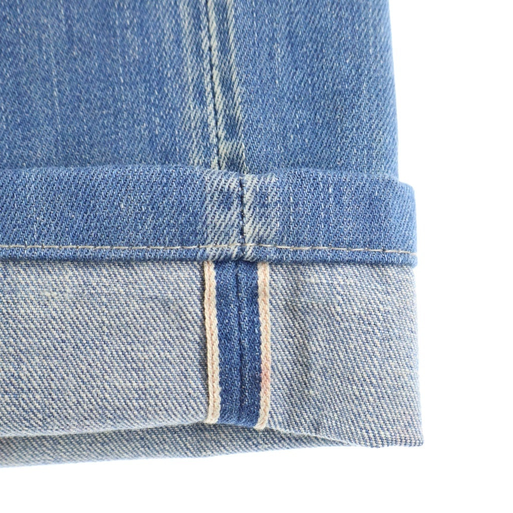 Levi's VINTAGE CLOTHING(リーバイス ビンテージ クロージング) 501 ボタン裏無 J22 復刻 赤耳 均等V BIG Eエイジング ダメージ加工 デニムパンツ インディゴ