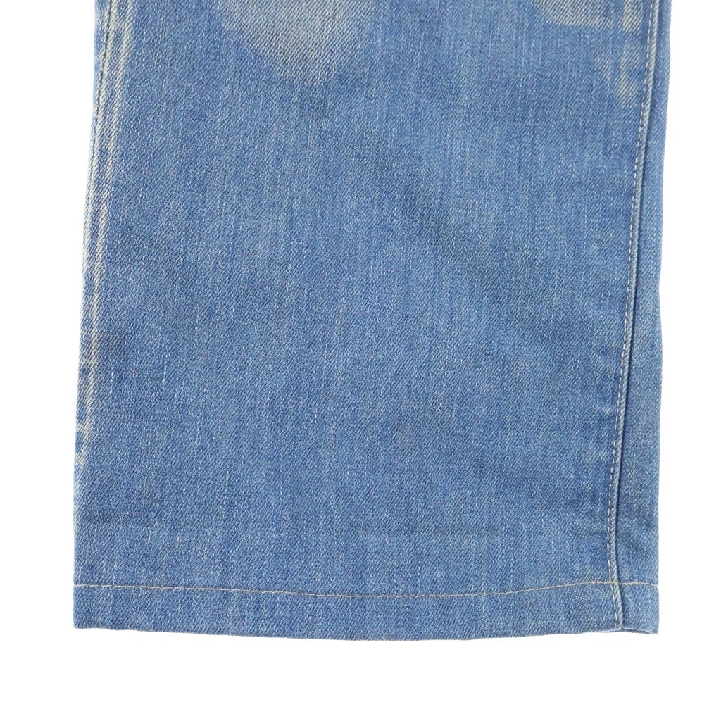 Levi's VINTAGE CLOTHING(リーバイス ビンテージ クロージング) 501 ボタン裏無 J22 復刻 赤耳 均等V BIG Eエイジング ダメージ加工 デニムパンツ インディゴ