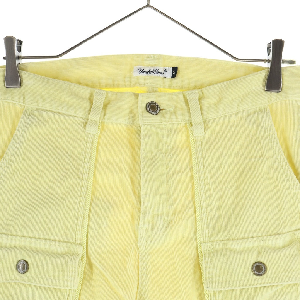 UNDERCOVER(アンダーカバー) 04SS Languid期 コーデュロイ ブッシュフレアパンツ イエロー E100-P22