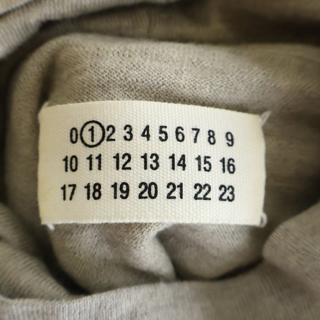 Maison Margiela(メゾンマルジェラ) 11AW ウール ニット タートルネック レイヤード セーター グレー レディース S31HA0435