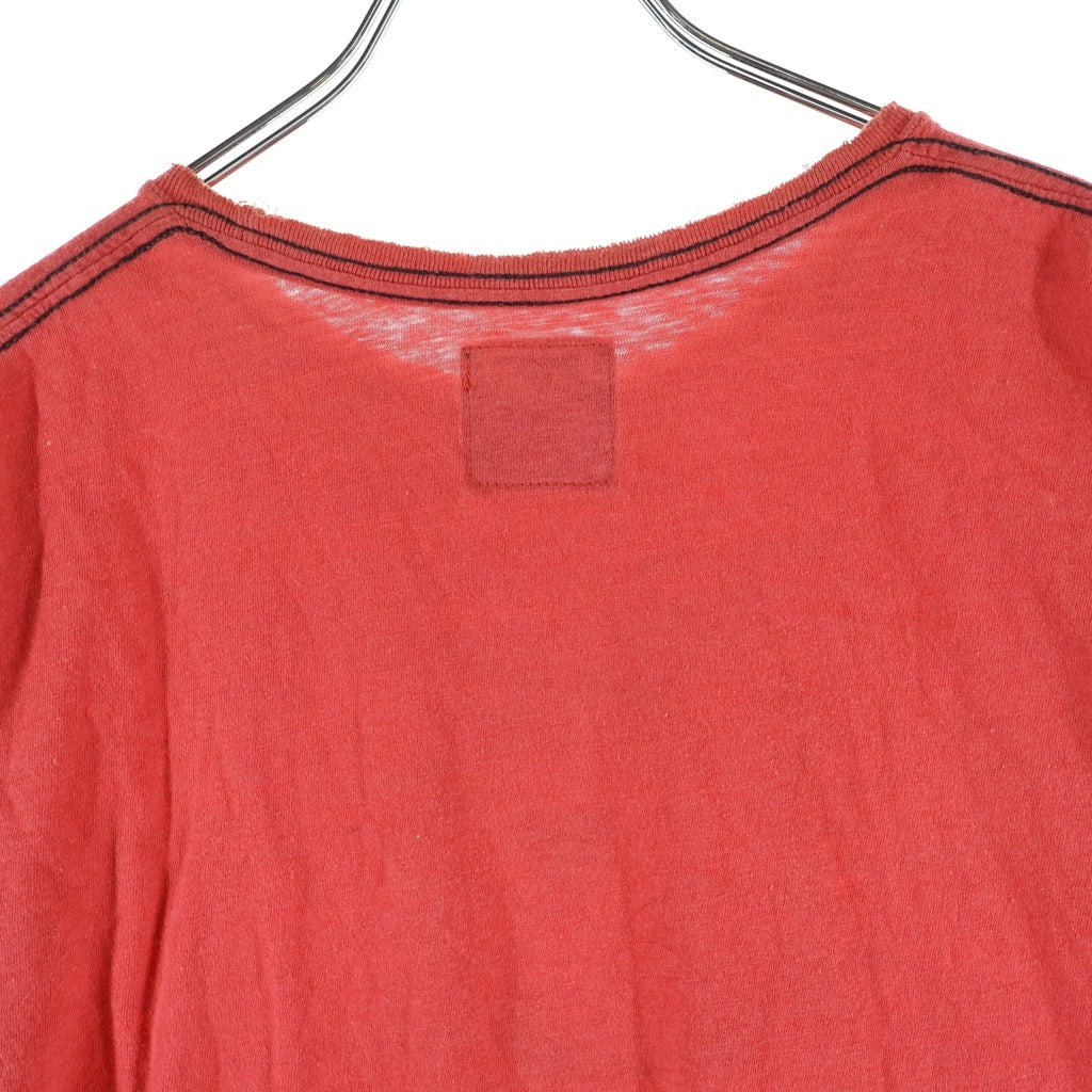 UNDERCOVER(アンダーカバー) 03SS SCAB期 インサイドアウト 半袖Tシャツ カットソー レッド