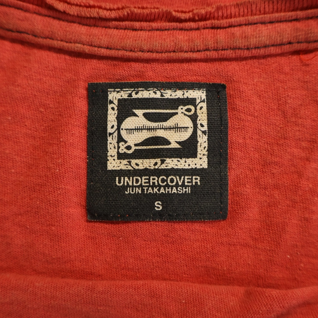 UNDERCOVER(アンダーカバー) 03SS SCAB期 インサイドアウト 半袖Tシャツ カットソー レッド