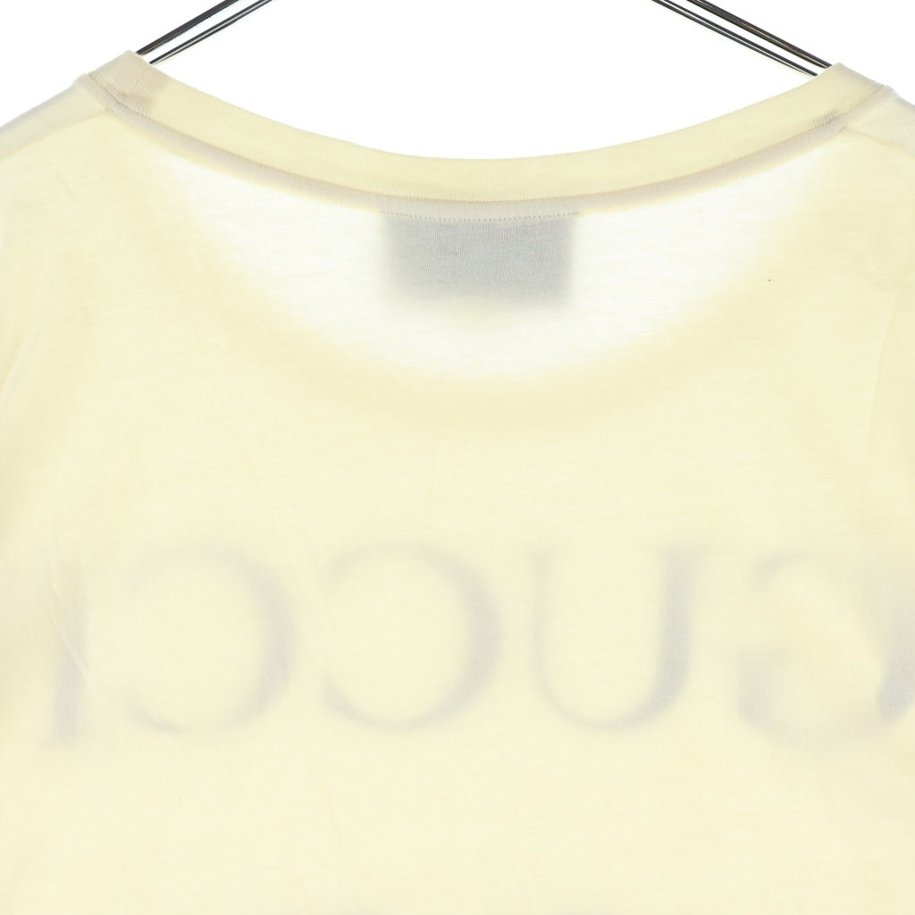 GUCCI(グッチ) インターロッキングG プリント 半袖Tシャツ カットソー アイボリー 493117 X3Q35