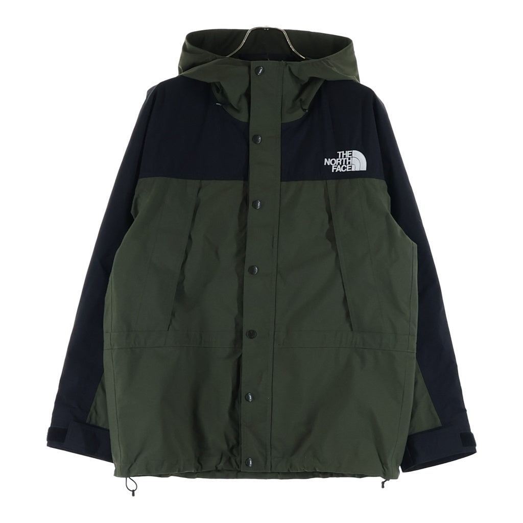 THE NORTH FACE(ザノースフェイス) MOUNTAIN LIGHT JACKET GORE-TEX マウンテンライトジャケット ゴアテックス ナイロンジャケット カーキ/ブラック NP62236