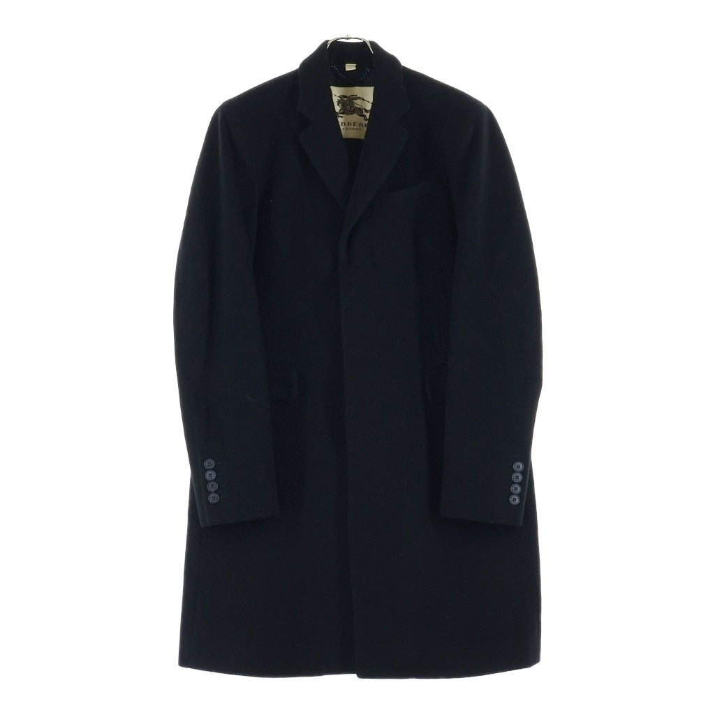BURBERRY LONDON(バーバリーロンドン) カシミヤ チェスターコート ブラック