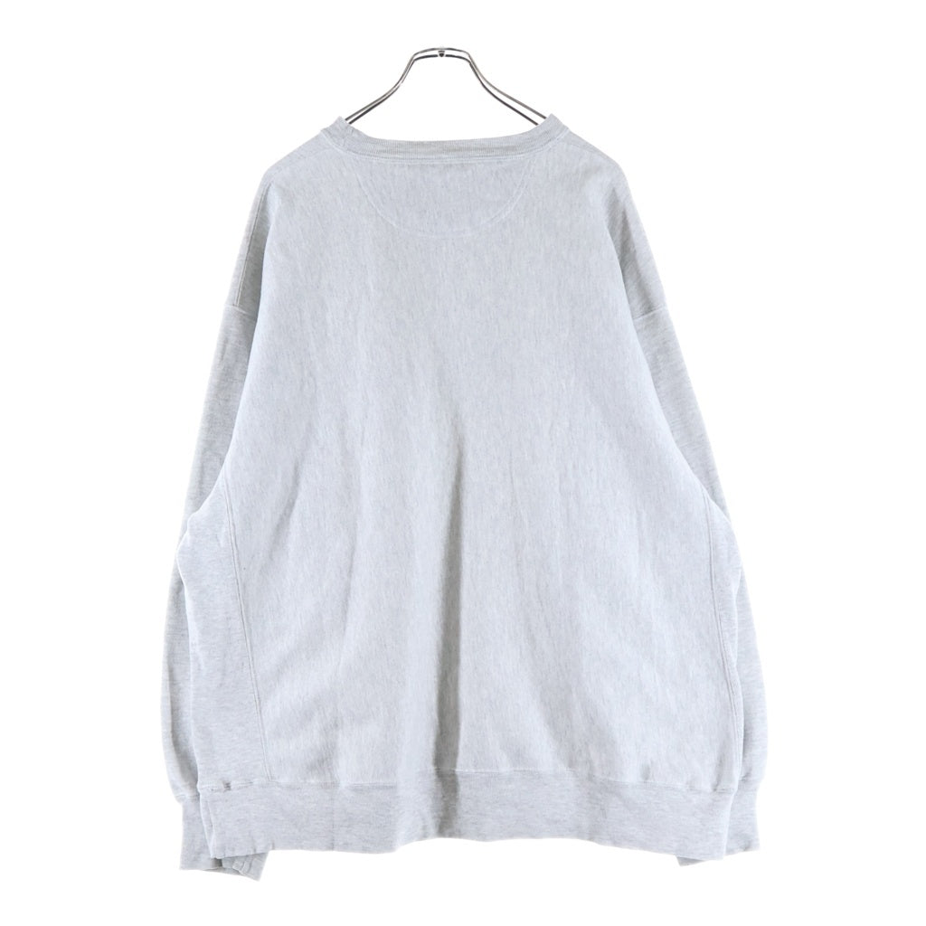 CHAMPION(チャンピオン) 90s Vintage Original Reverse Weave オリジナル リバース ウィーブ YALE刺繍クルーネック スウェットトレーナー グレー