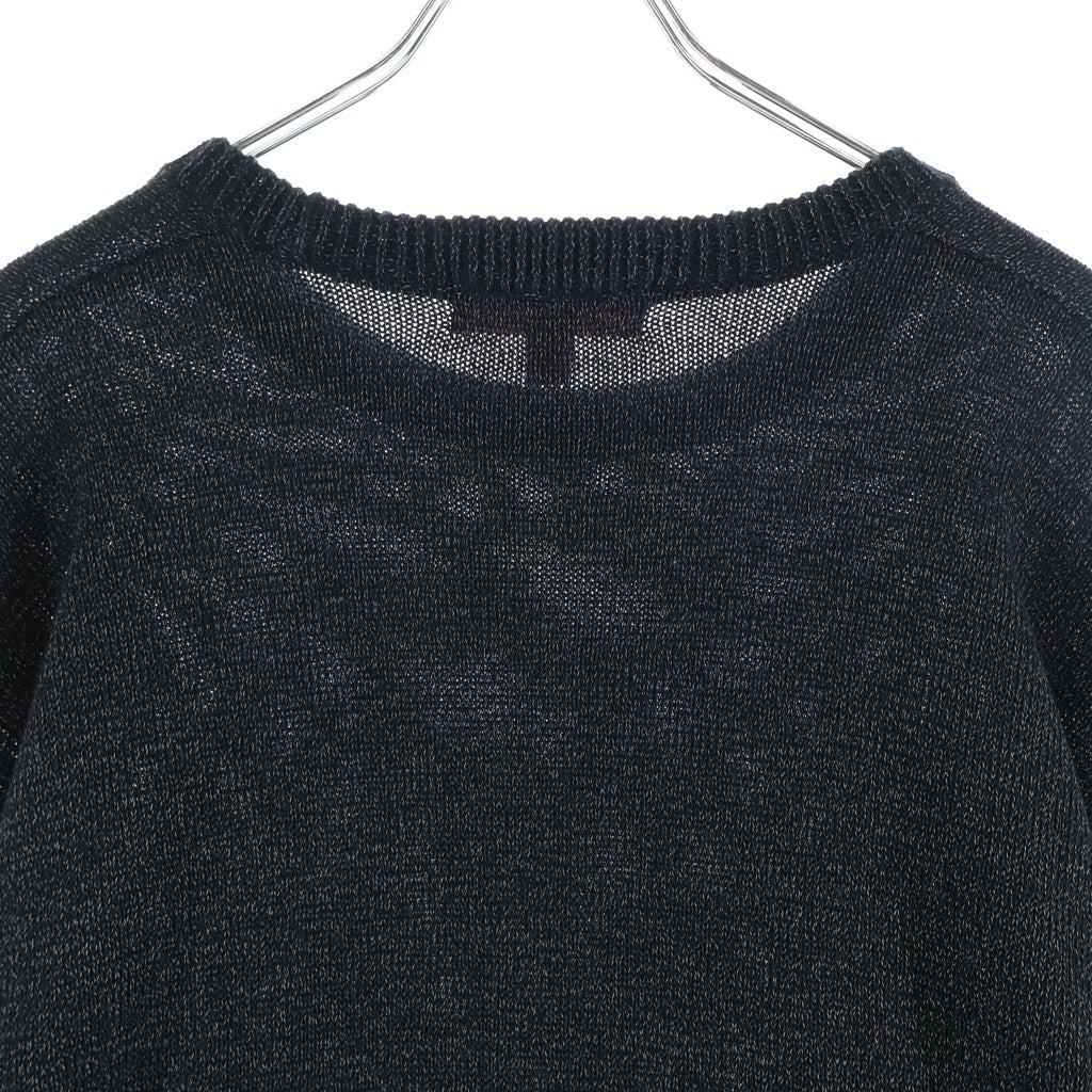 SUPREME(シュプリーム) 24SS Reflective Sweater リフレクティブ セーター ブラック