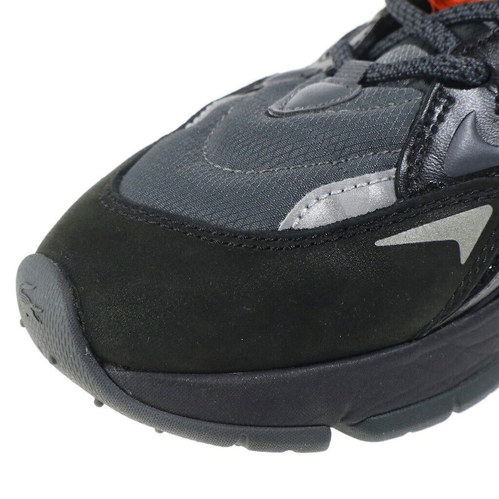 LACOSTE(ラコステ) L003 NEO TECH 224 1 SFA ローカットスニーカー シューズ スエード メッシュ ブラック US9