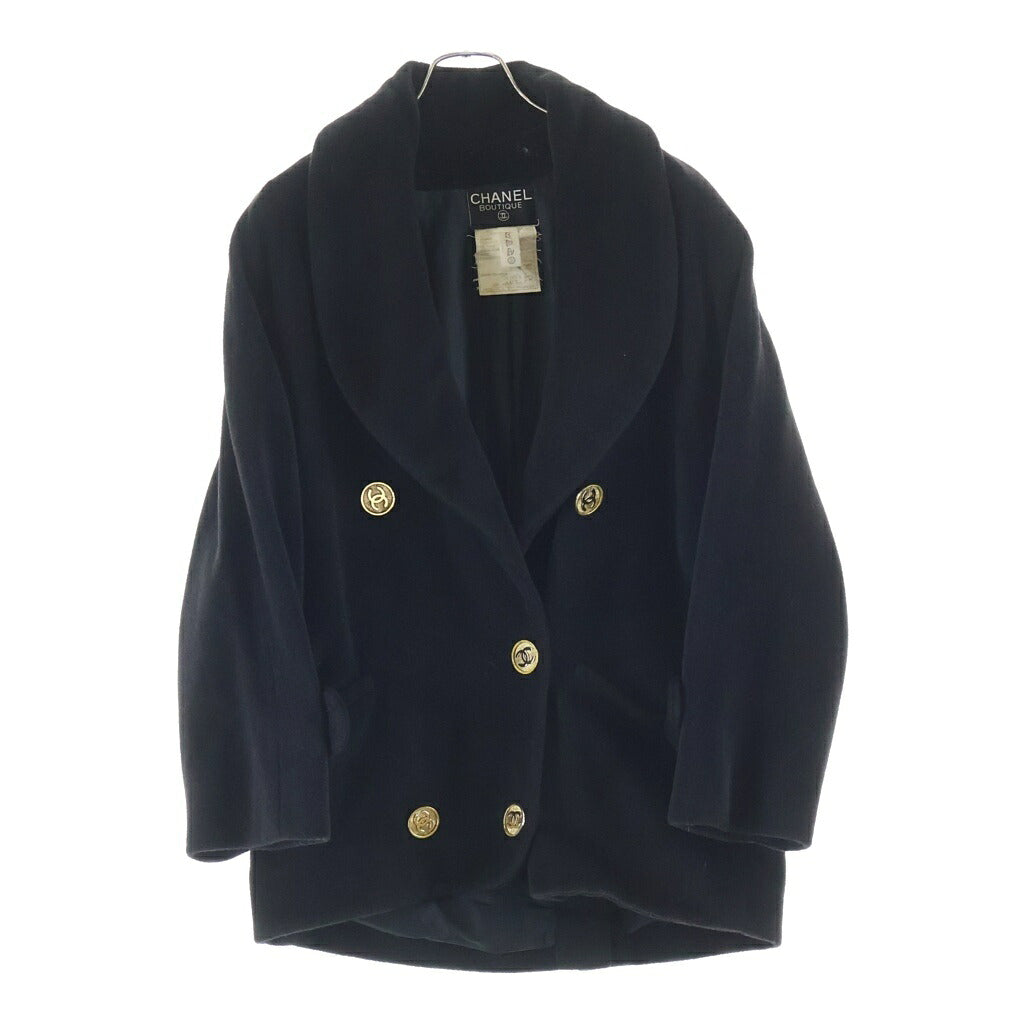 CHANEL(シャネル) ココボタン ジャケット ブラック ウール