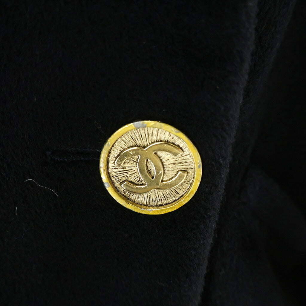 CHANEL(シャネル) ココボタン ジャケット ブラック ウール