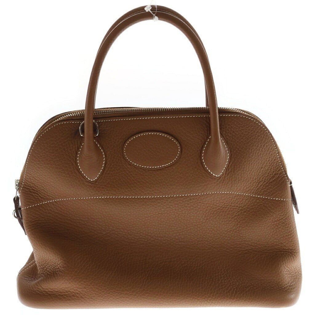 HERMES(エルメス) ボリード31 ハンドバッグ ショルダーバッグ 2way シルバー金具 □Q刻印 トリヨンクレマンス ゴールド