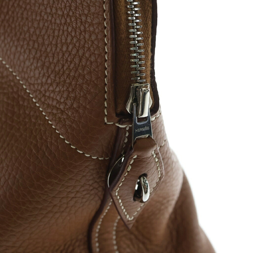 HERMES(エルメス) ボリード31 ハンドバッグ ショルダーバッグ 2way シルバー金具 □Q刻印 トリヨンクレマンス ゴールド