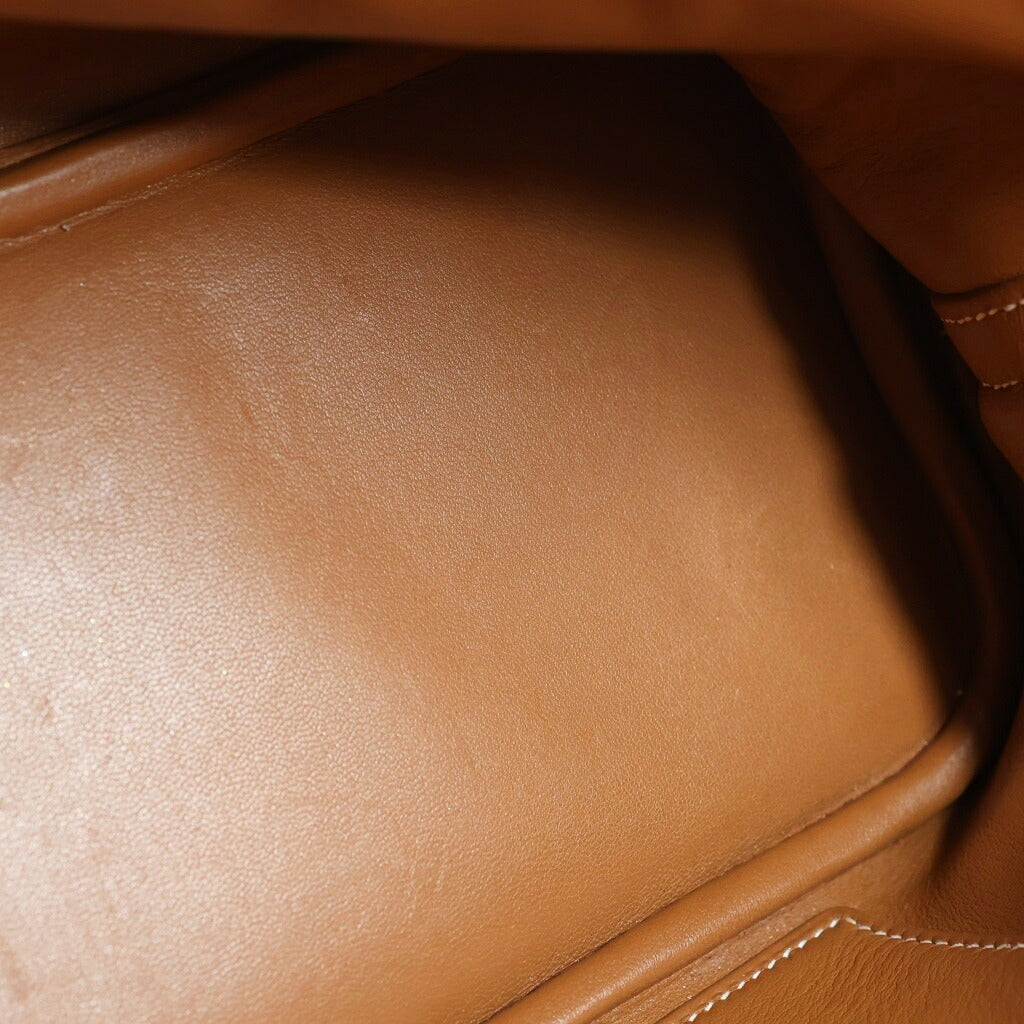 HERMES(エルメス) ボリード31 ハンドバッグ ショルダーバッグ 2way シルバー金具 □Q刻印 トリヨンクレマンス ゴールド