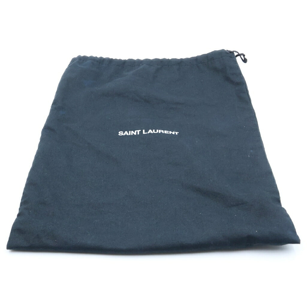 SAINT LAURENT PARIS(サンローランパリ) テディ チェーンショルダーバッグ レッド レザー 583328 ゴールド金具