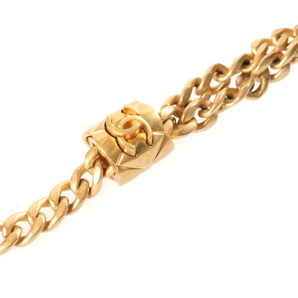 CHANEL(シャネル) マトラッセ チェーンバムバッグ ショルダーバッグ ブラック ラムスキン シールシリアル AP3761 ゴールド金具