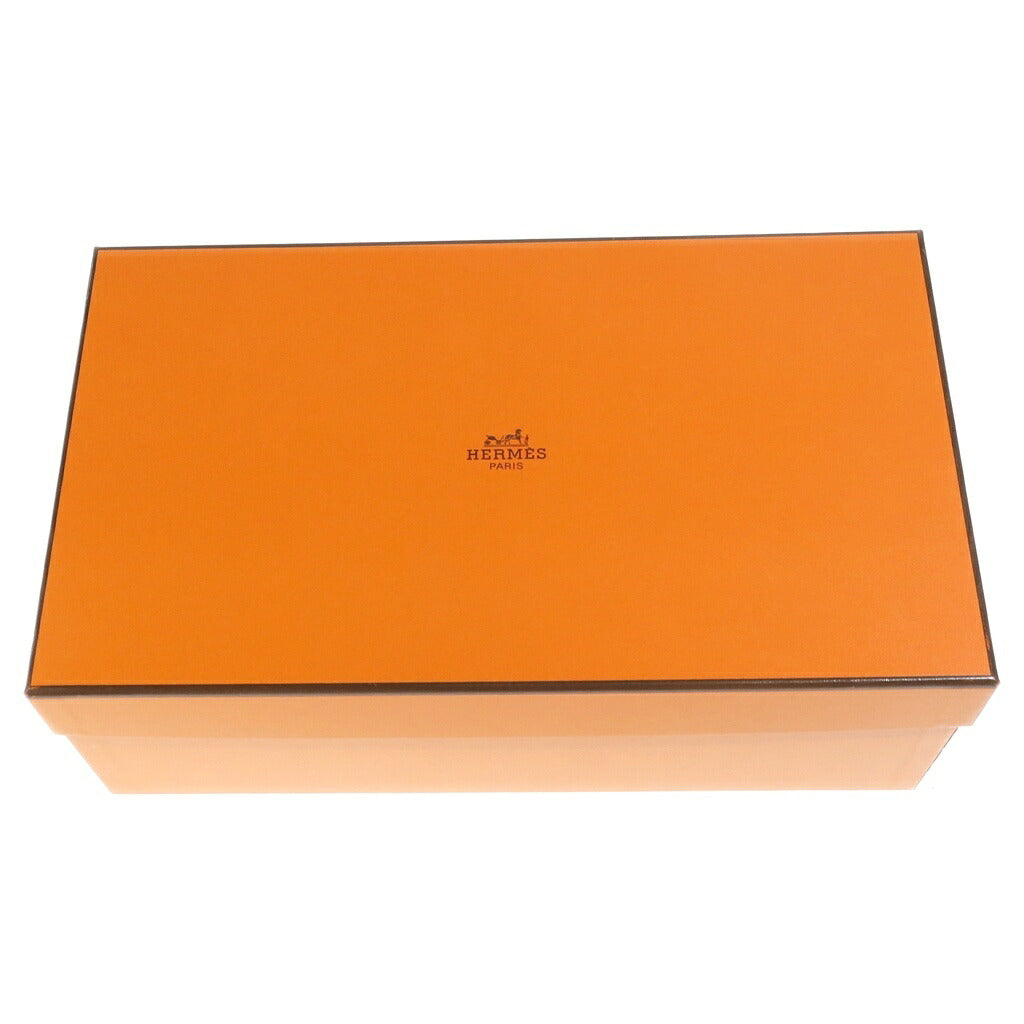HERMES(エルメス) オアジス サンダル ミュール Hロゴ レザー エトゥープ