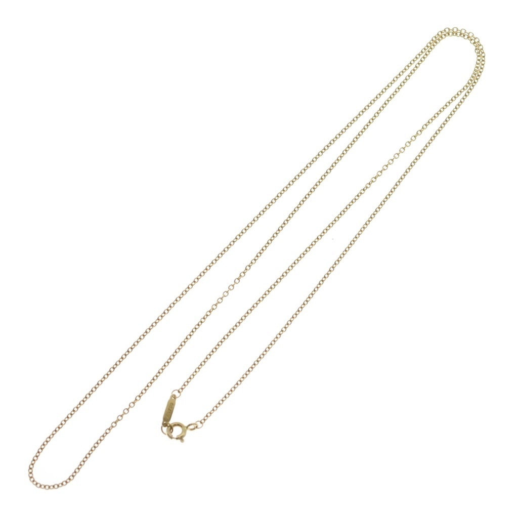 TIFFANY & Co.(ティファニー) ネックレスチェーン ペンダント チェーン イエローゴールド 750YG