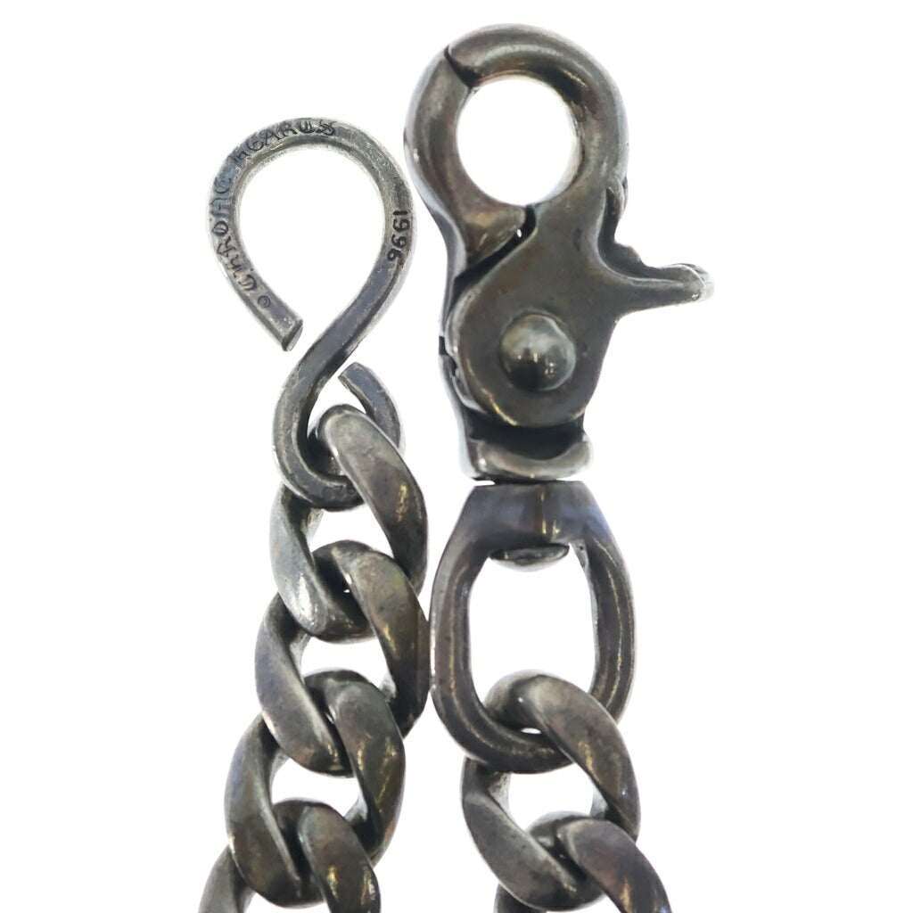 CHROME HEARTS(クロムハーツ) CLASSIC SHORT-S/ 1クリップショートクラシック ウォレットチェーン シルバー BCA067
