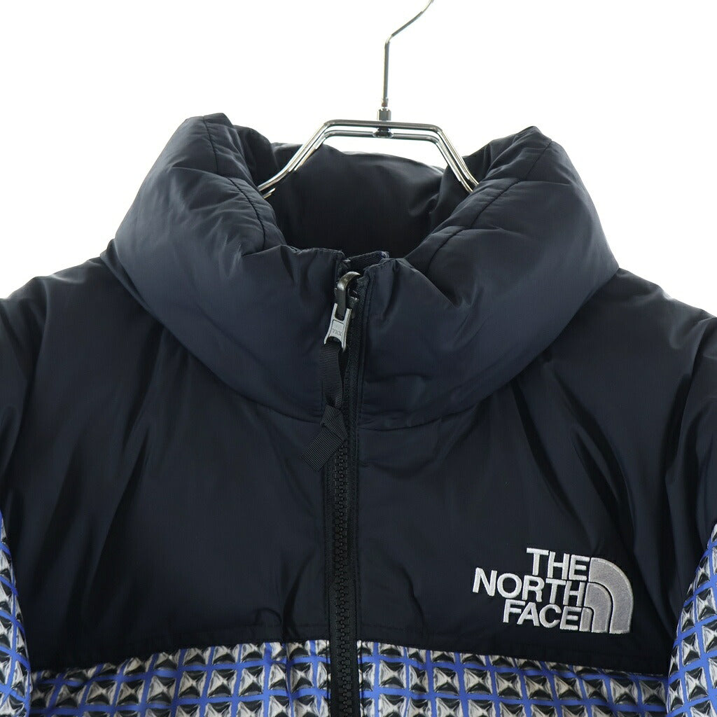 SUPREME(シュプリーム) 21SS STUDDED NUPTSE JACKET スタッズ ヌプシ ジャケット ロイヤル ブラック×ブルー ND421001