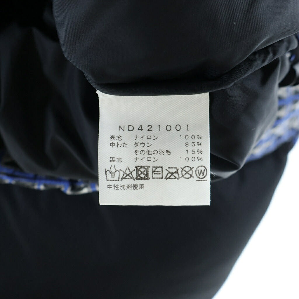 SUPREME(シュプリーム) 21SS STUDDED NUPTSE JACKET スタッズ ヌプシ ジャケット ロイヤル ブラック×ブルー ND421001