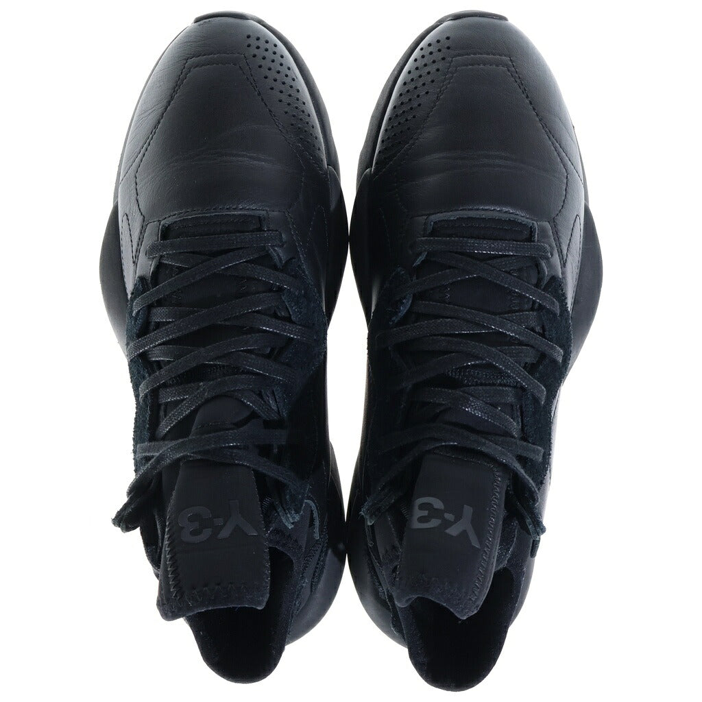 Y-3(ワイスリー) KAIWA ローカット スニーカー レザー ブラック