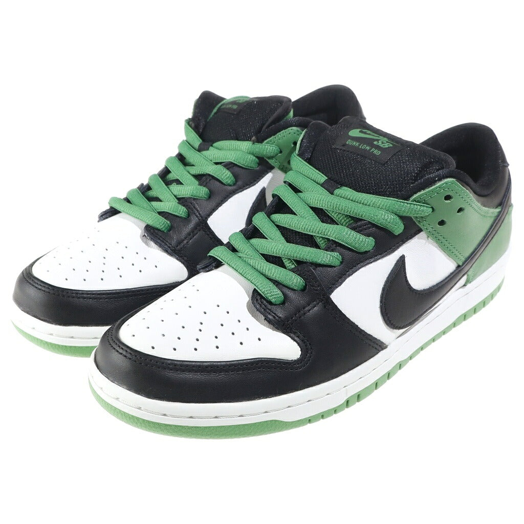 NIKE SB(ナイキエスビー) DUNK LOW PRO BQ6817-302 ダンク ローカットスニーカー グリーン/ホワイト/ブラック US10.5/28.5cm