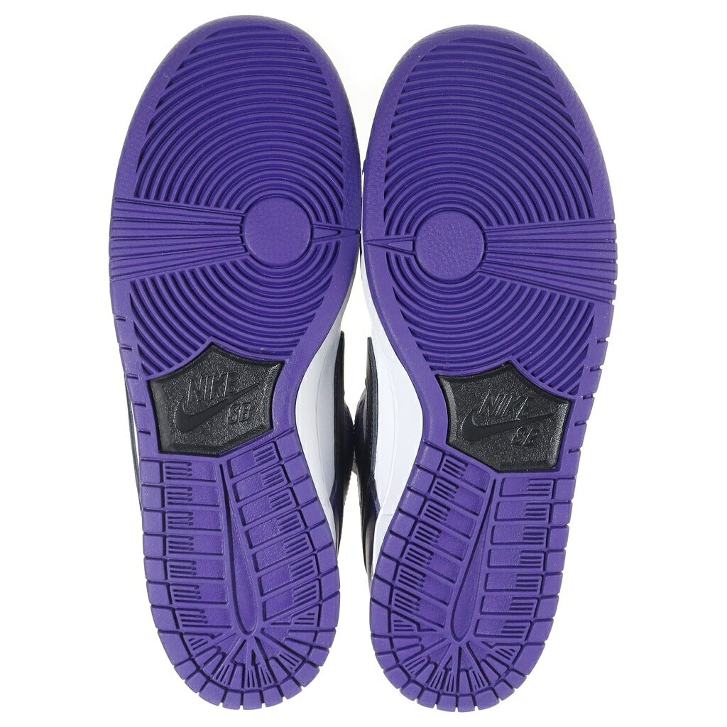 NIKE SB(ナイキエスビー) DUNK LOW PRO COURT PURPLE BQ6817-500 ダンク プロ ローカットスニーカー パープル/ホワイト/ブラック US10.5/28.5cm