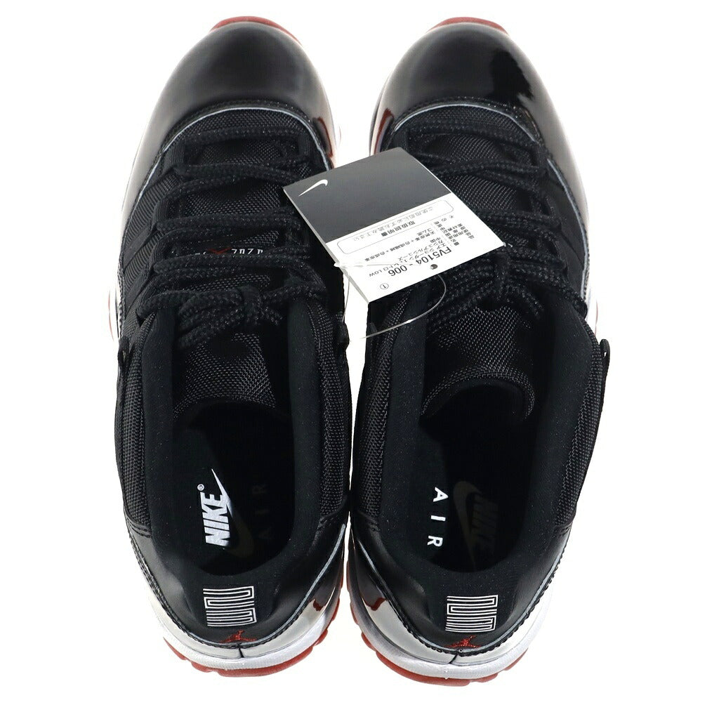 NIKE(ナイキ) AIR JORDAN 11 RETRO LOW BRED FV5104-006 エアジョーダン1 ブレッド ローカットスニーカー ブラック/レッド US10.5/28.5cm