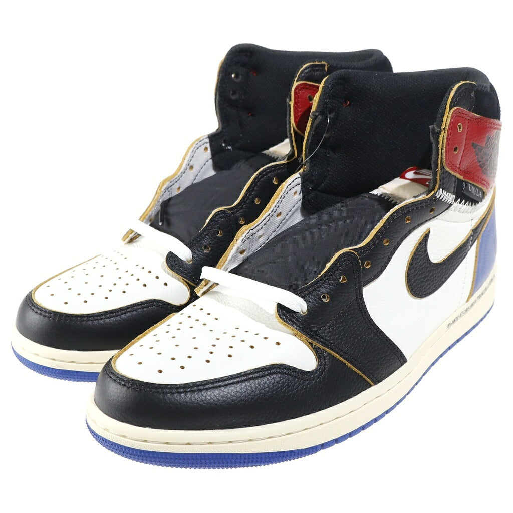 NIKE(ナイキ) ×fragment design ×UNION AIR JORDAN 1 RETRO HIGH OG SP IO7847-002 フラグメント ユニオン エアジョーダン1 レトロ ハイカットスニーカー マルチ US10.5/28.5cm