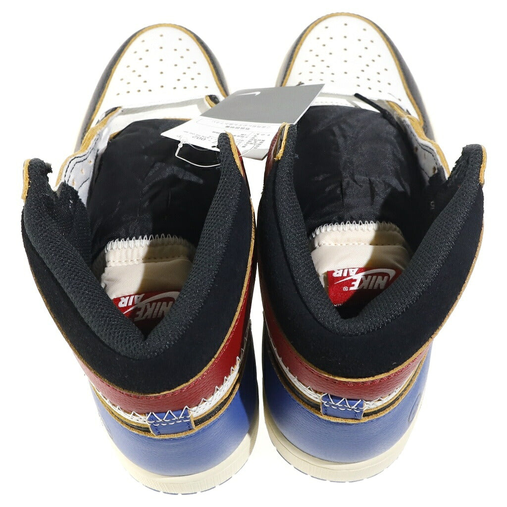 NIKE(ナイキ) ×fragment design ×UNION AIR JORDAN 1 RETRO HIGH OG SP IO7847-002 フラグメント ユニオン エアジョーダン1 レトロ ハイカットスニーカー マルチ US10.5/28.5cm