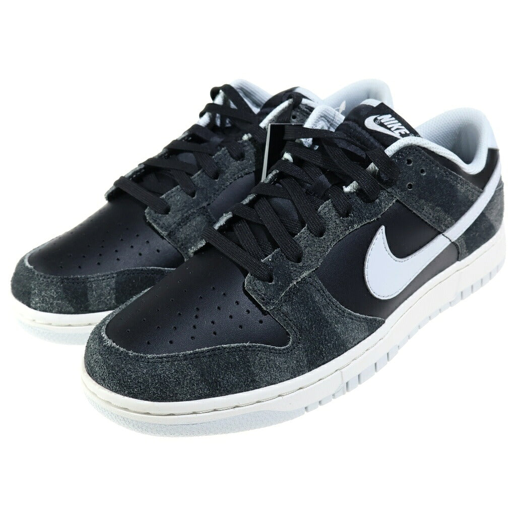 NIKE(ナイキ) DUNK LOW PRM ANIMAL PACK ZEBRA/SAFARI DH7913-001 ダンク アニマルパック ゼブラ ローカットスニーカー ブラック/ホワイト US10/28cm