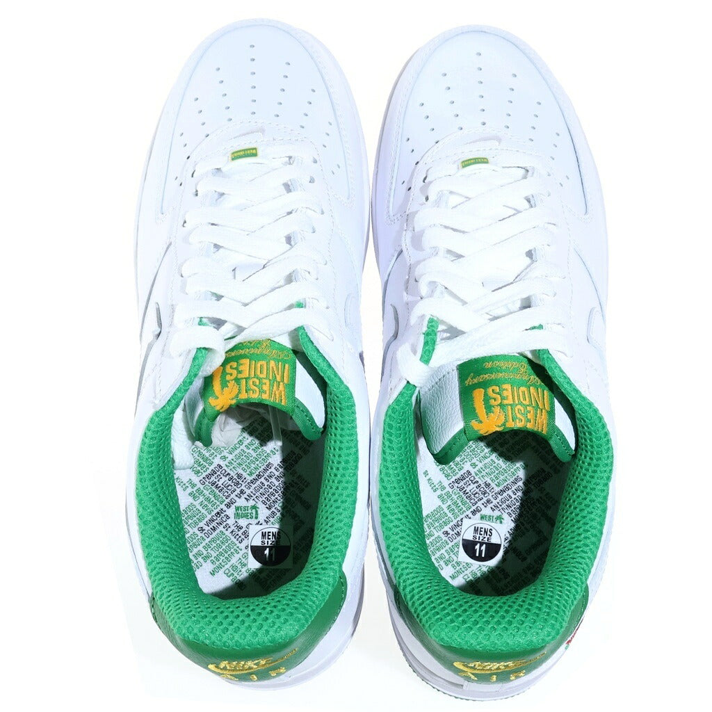 NIKE(ナイキ) AIR FORCE 1 LOW WEST INDIES DX1156-100 エアフォース1 ウェスト インディーズ ローカットスニーカー ホワイト/グリーン US11/29cm