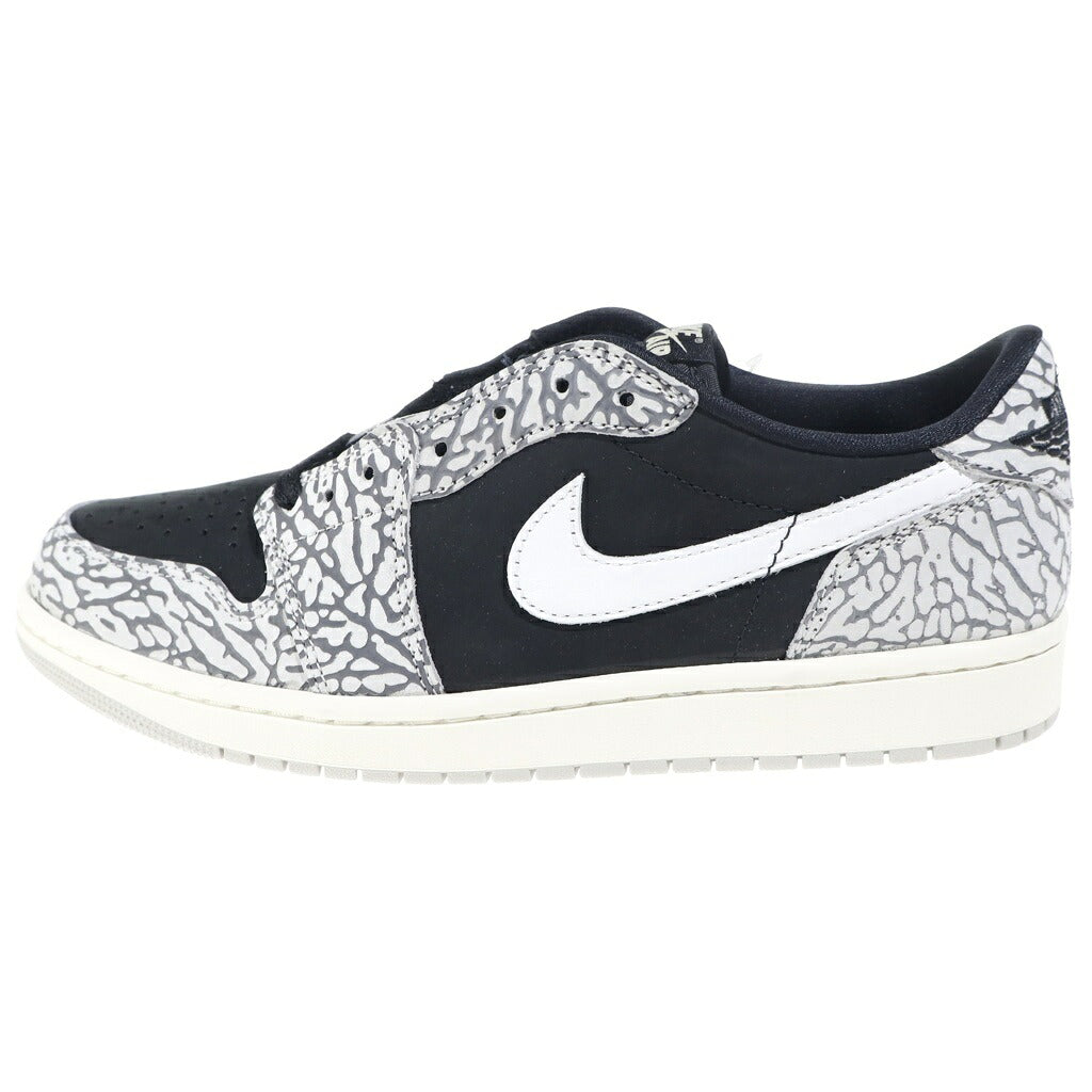 NIKE(ナイキ) AIR JORDAN 1 RETRO LOW OG BLACK CEMENT CZ0790-001 エアジョーダン1 ブラックセメント ローカットスニーカー ブラック/グレー US10.5/28.5cm