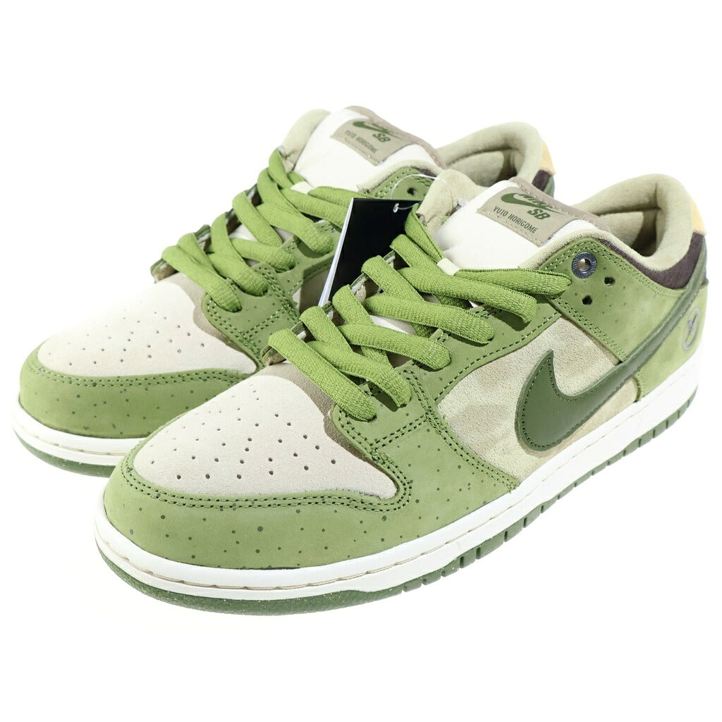 NIKE SB(ナイキエスビー) ×YUTO HORIGOME DUNK LOW MATCHA 堀米雄斗 ダンク 抹茶 ローカットスニーカー グリーン US10.5/28.5cm