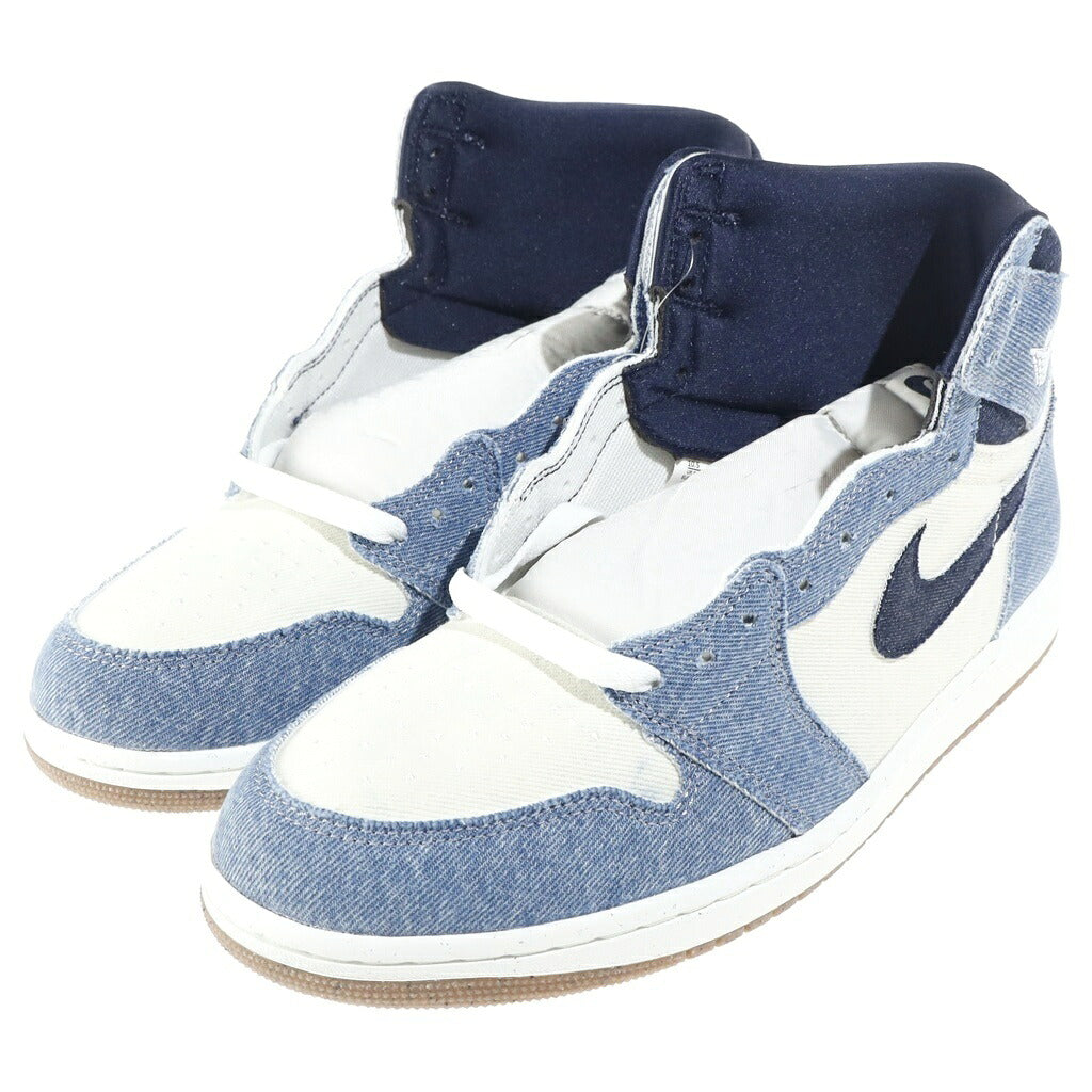 NIKE(ナイキ) AIR JORDAN 1 RETRO HIGH OG DENIM FQ2947-100 エアジョーダン1 レトロ デニム ハイカットスニーカー インディゴ US10.5/28.5cm