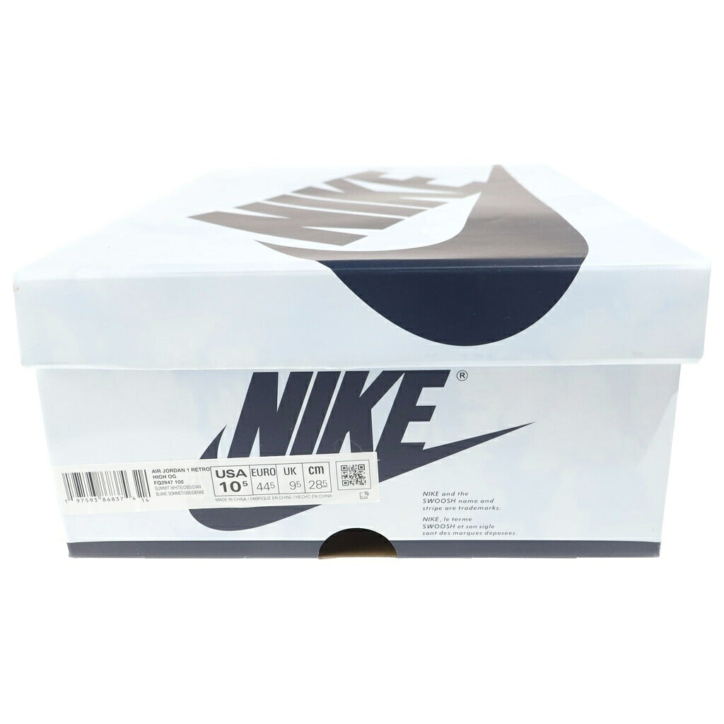 NIKE(ナイキ) AIR JORDAN 1 RETRO HIGH OG DENIM FQ2947-100 エアジョーダン1 レトロ デニム ハイカットスニーカー インディゴ US10.5/28.5cm