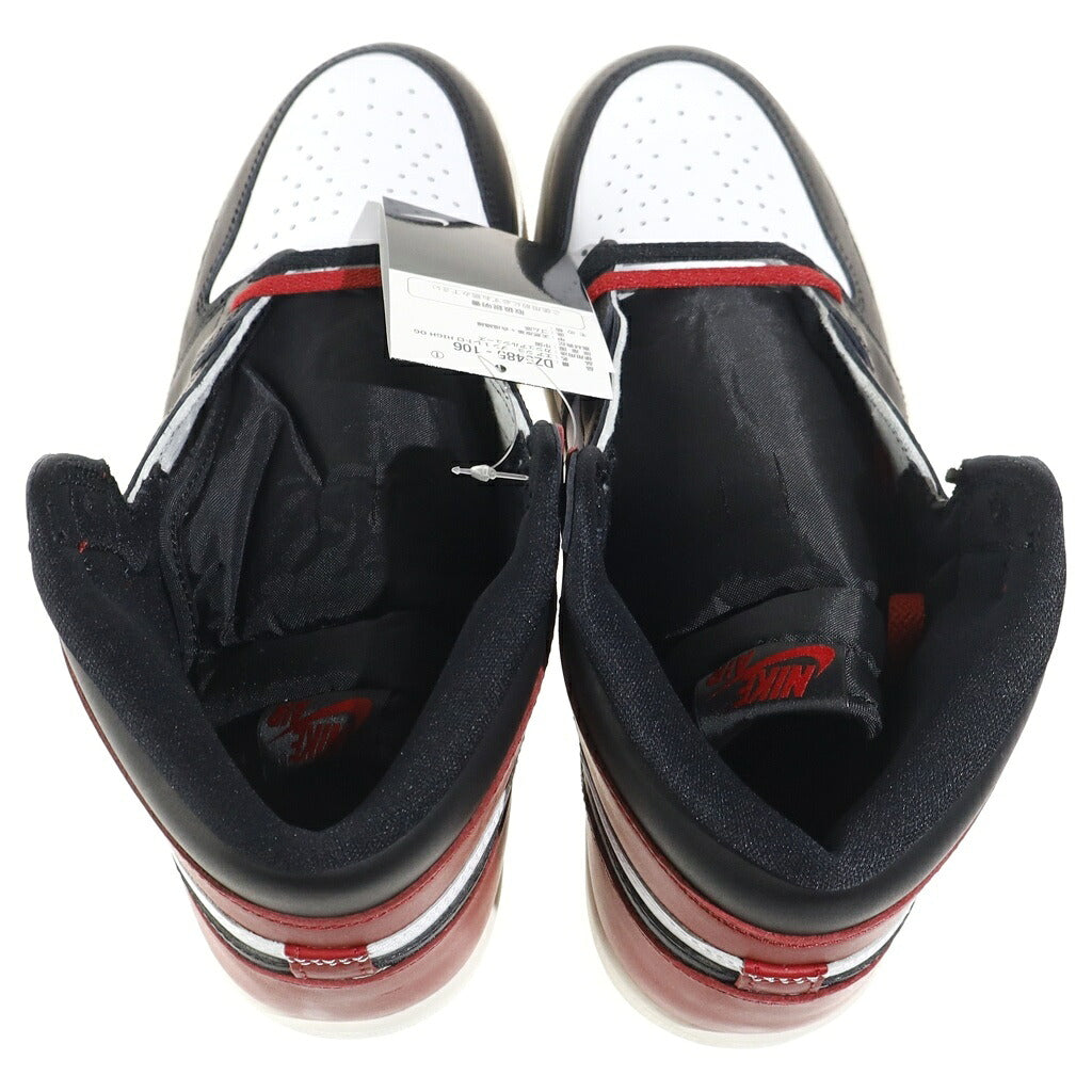 NIKE(ナイキ) AIR JORDAN 1 RETRO HIGH OG BLACK TOE REIMAGINED DZ5485-106 エアジョーダン1 ブラックトゥリマジンド ハイカットスニーカー レッド/ブラック/ホワイト US10.5/28.5cm
