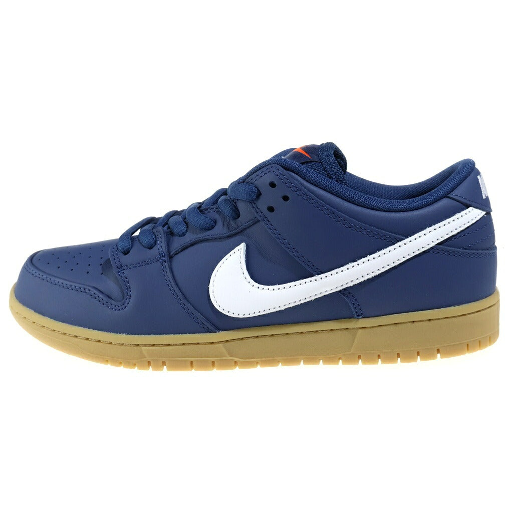 NIKE SB(ナイキエスビー) DUNK LOW PRO ISO ORANGE LABEL NAVY GUM FJ1674-400 ダンク オレンジレーベル ネイビーガム ローカットスニーカー ネイビー US10.5/28.5cm
