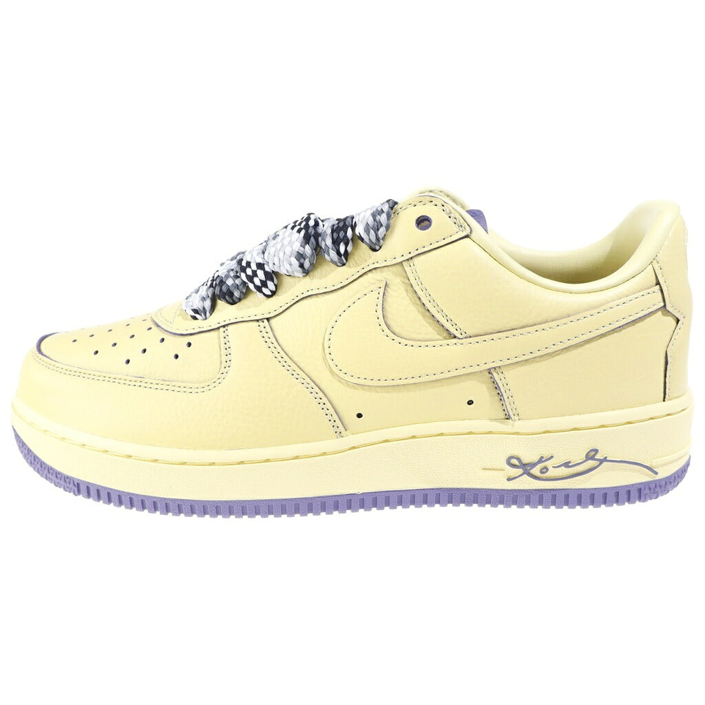 NIKE(ナイキ) ×KOBE BRYANT AIR FORCE 1 LOW PROTRO MAMBA MENTALITY HV9408-700 コービーブライアント エアフォース1 プロトロ マンバメンタリティ ローカットスニーカー イエロー/パープル US10.5/28.5cm