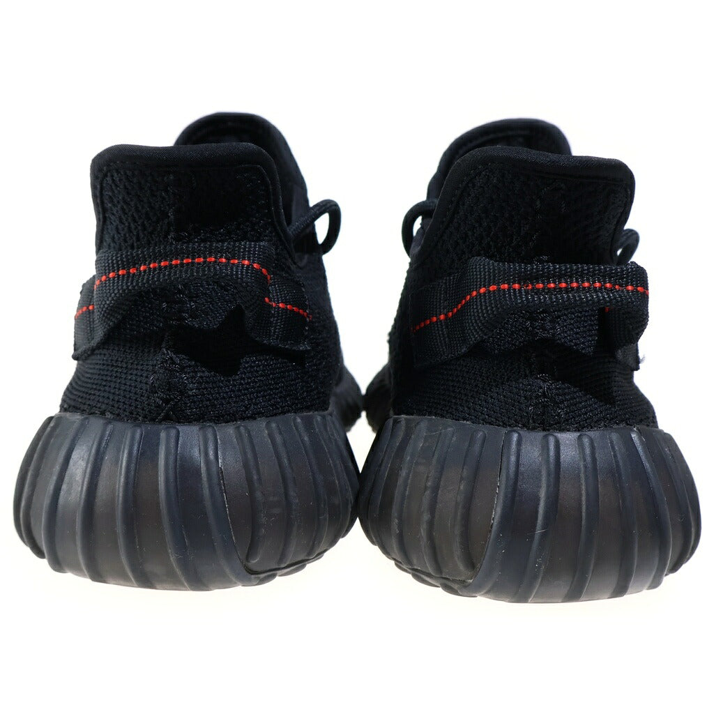 adidas(アディダス) YEEZY BOOST 350 V2 CORE BLACK/RED CP9652 イージーブースト 350V2 コアブラック ローカットスニーカー ブラック/レッド US8.5/26.5cm