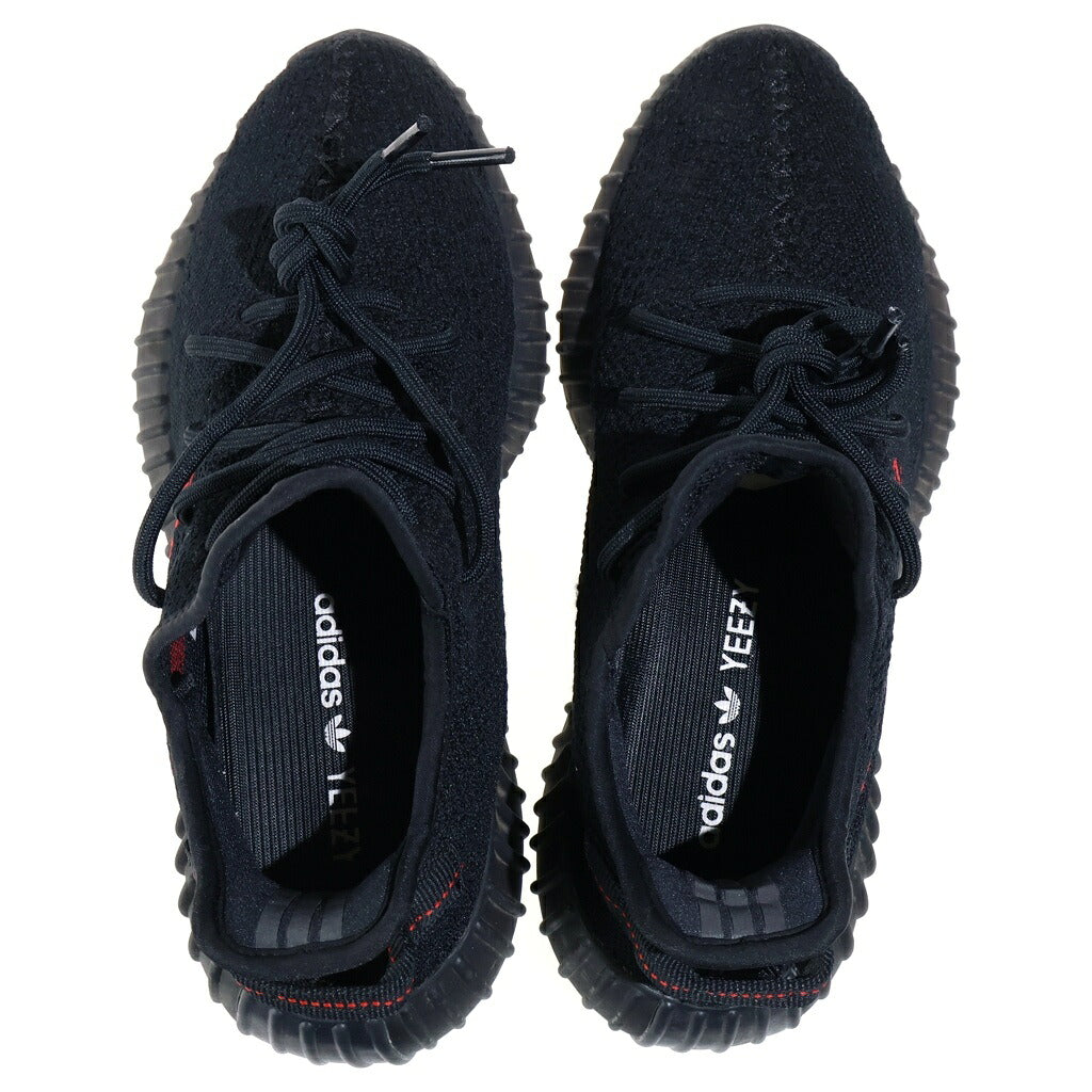 adidas(アディダス) YEEZY BOOST 350 V2 CORE BLACK/RED CP9652 イージーブースト 350V2 コアブラック ローカットスニーカー ブラック/レッド US8.5/26.5cm