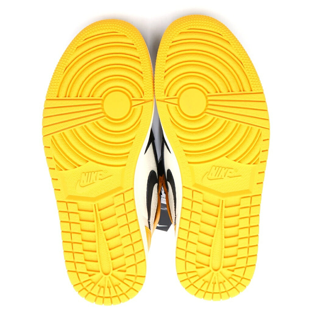 NIKE(ナイキ) AIR JORDAN 1 RETRO HIGH OG TAXI 555088-711 エアジョーダン1 レトロ タクシー ハイカットスニーカー イエロー/ホワイト/ブラック US8.5/26.5cm