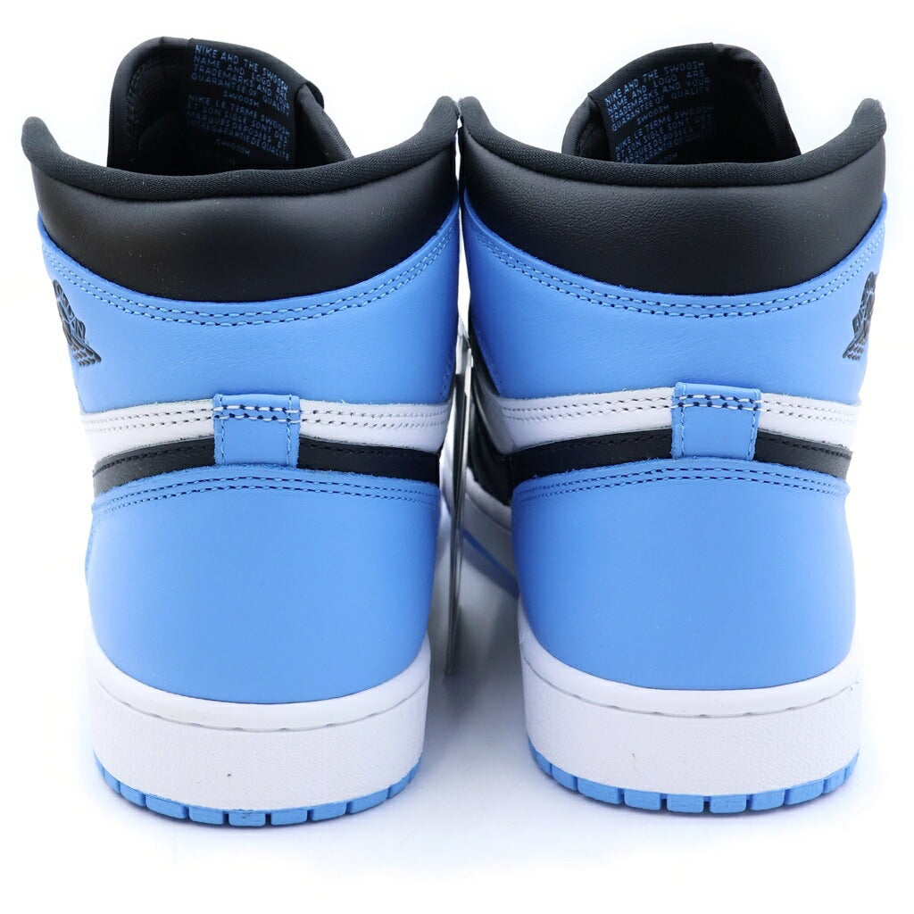 NIKE(ナイキ) AIR JORDAN 1 RETRO HIGH OG UNIVERSITY BLUE/UNC TOE DZ5485-400 エアジョーダン1 レトロ ユニバーシティブルー ハイカットスニーカー ブルー/ホワイト US8.5/26.5cm