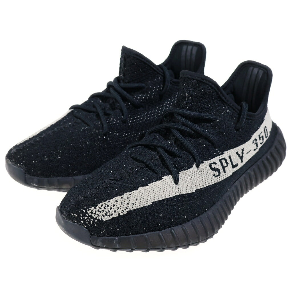 adidas(アディダス) YEEZY BOOST 350 V2 OREO BY1604 イージーブースト 350V2 オレオ ローカットスニーカー ブラック US8.5/26.5cm