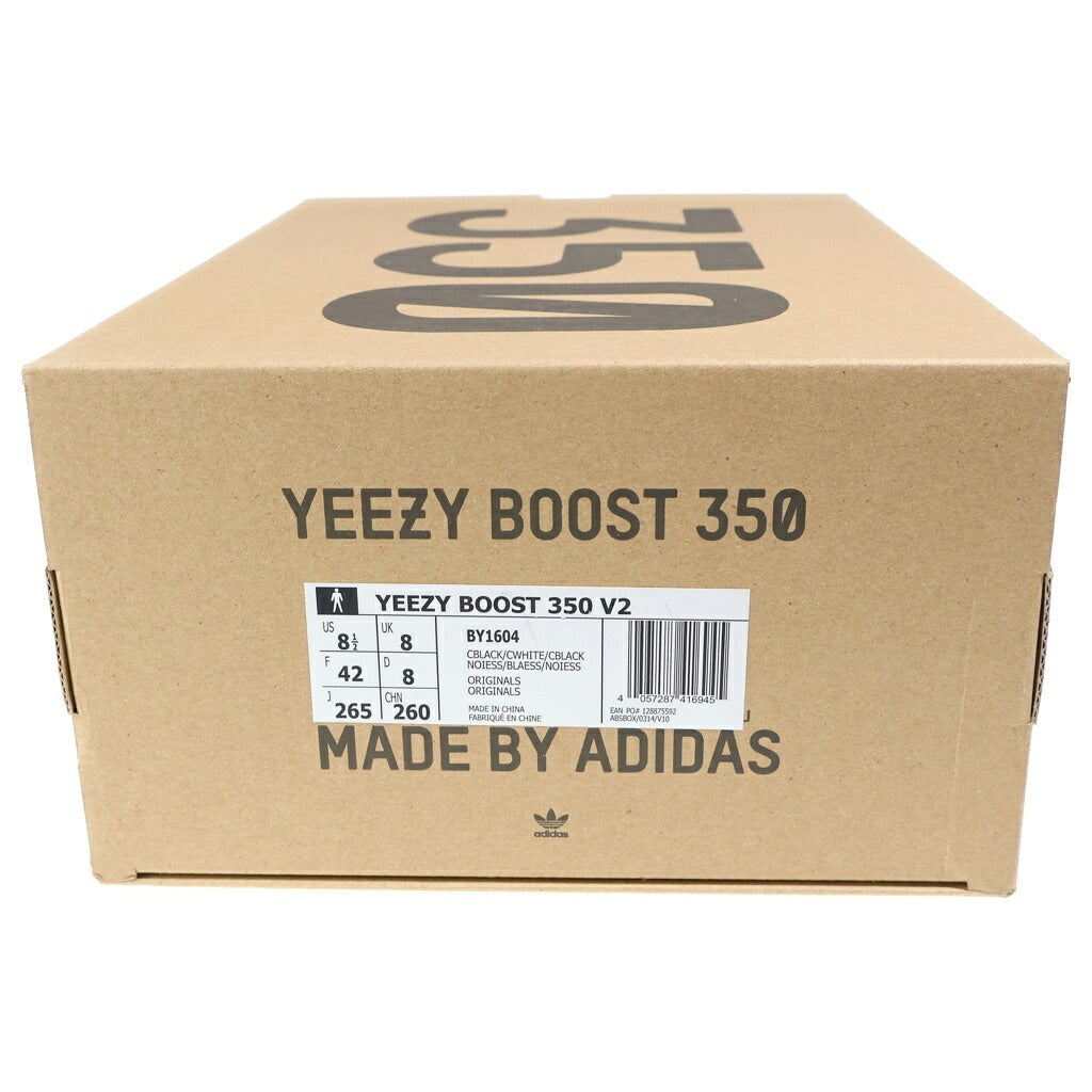 adidas(アディダス) YEEZY BOOST 350 V2 OREO BY1604 イージーブースト 350V2 オレオ ローカットスニーカー ブラック US8.5/26.5cm