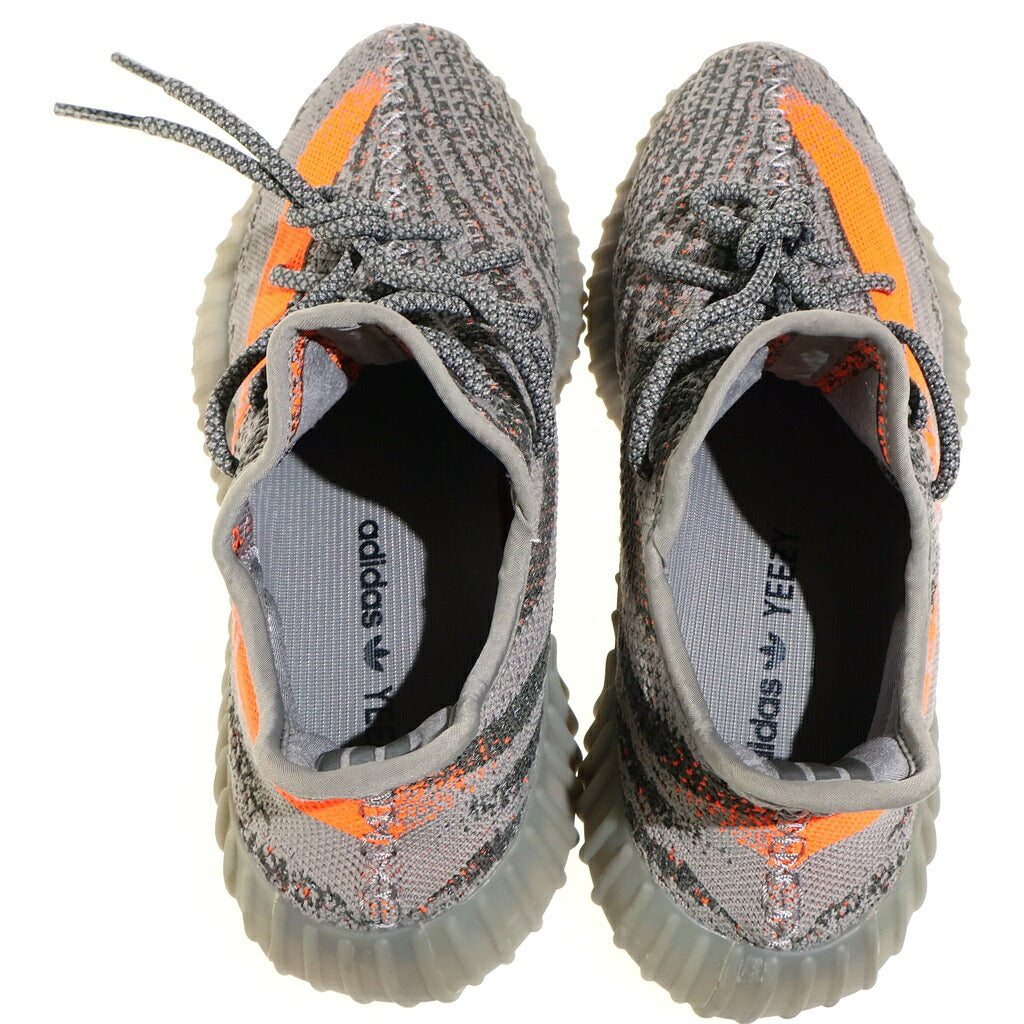 adidas(アディダス) YEEZY BOOST 350 V2 BELUGA REFLECTIVE GW1229 イージーブースト 350V2 ローカットスニーカー グレー/オレンジ US8.5/26.5cm