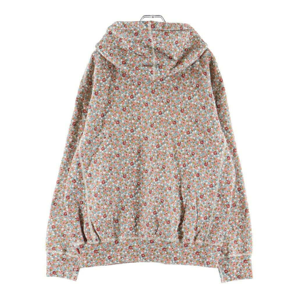 SUPREME(シュプリーム) 21AW ×JUNYA WATANABE COMME des GARCONS MAN Hooded Sweatshirt Pink Flowers ジュンヤワタナベ フラワー総柄 フーデッド プルオーバー スウェット トレーナー ピンク